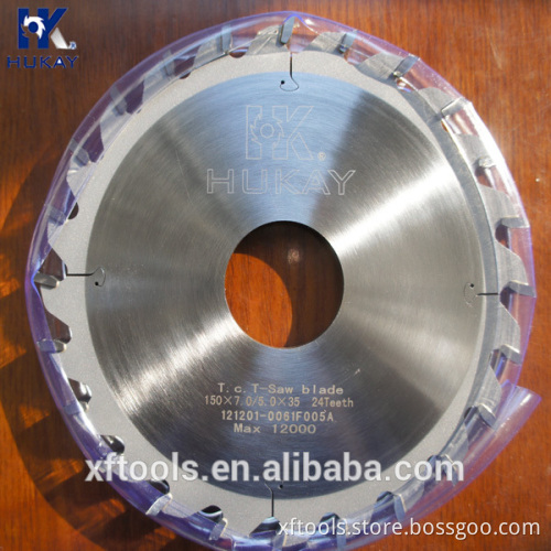 TCT circular grooving saw blade for wood